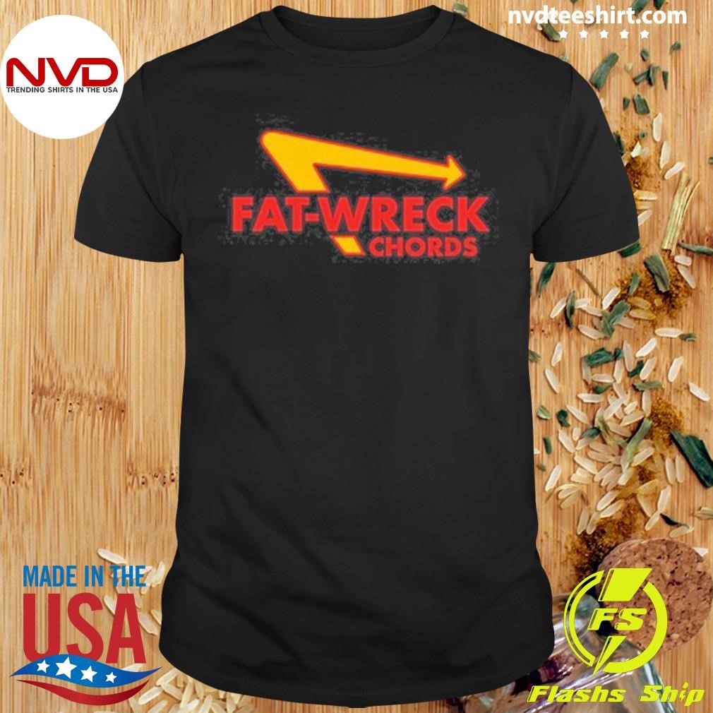 Fat Wreck Chords Fat-N-Out Black Shirt