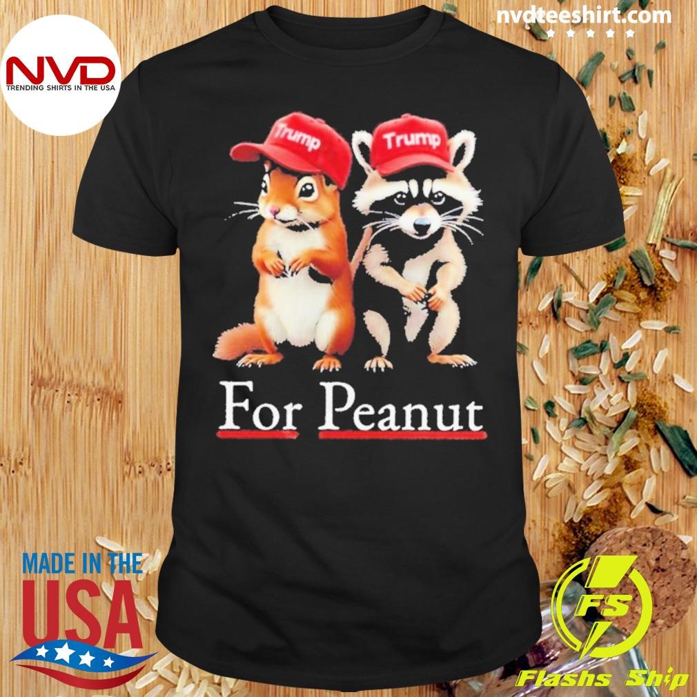 For Peanut Squirrel And Raccoon Shirt