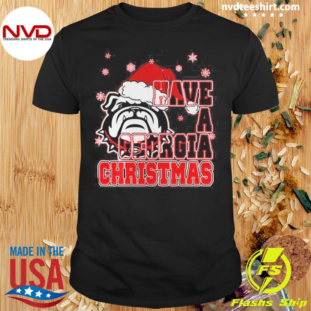 Georgia Bulldogs Have A Merry Georgia Christmas Shirt