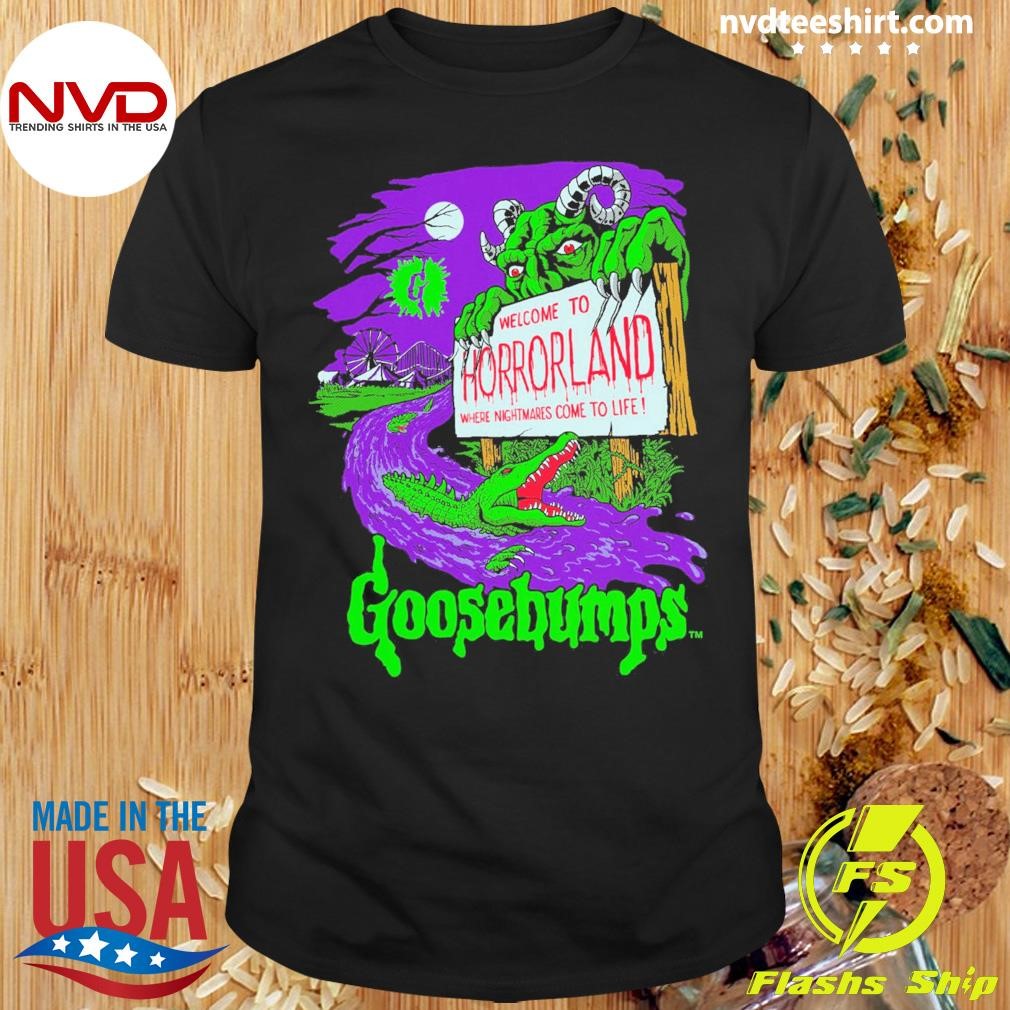 Goosebumps Enter If You Dare Shirt