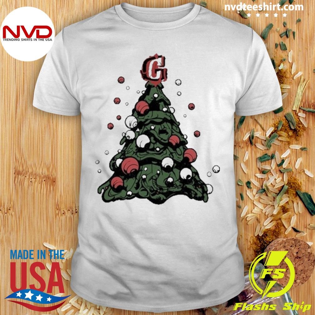 Graffiti Christmas Tree Santa Tree Shirt