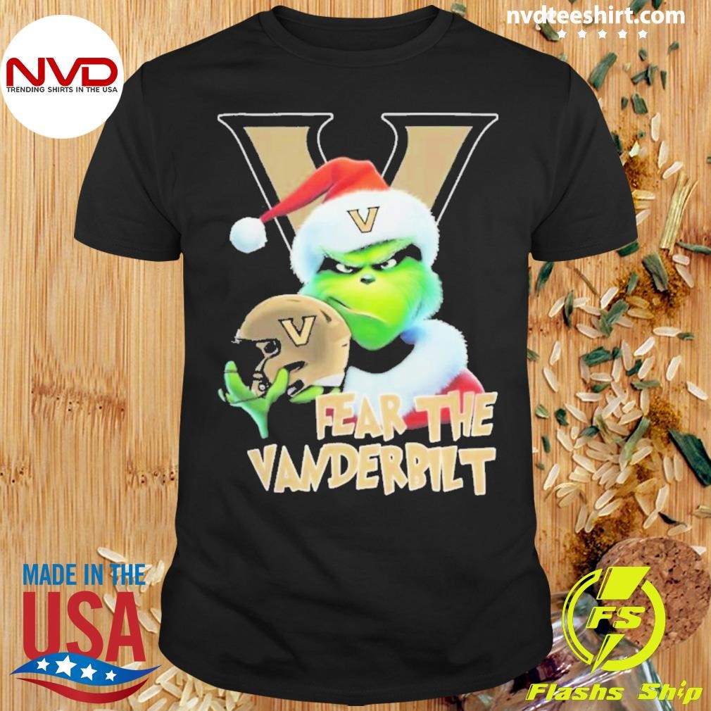 Grinch Fear The Christmas Vanderbilt Commodores 2024 Shirt