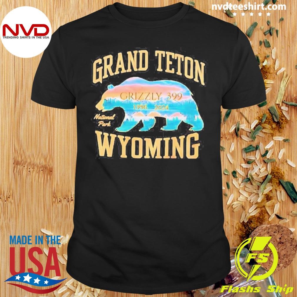 Grizzly 399 Grand Teton Wyoming 2024 Shirt