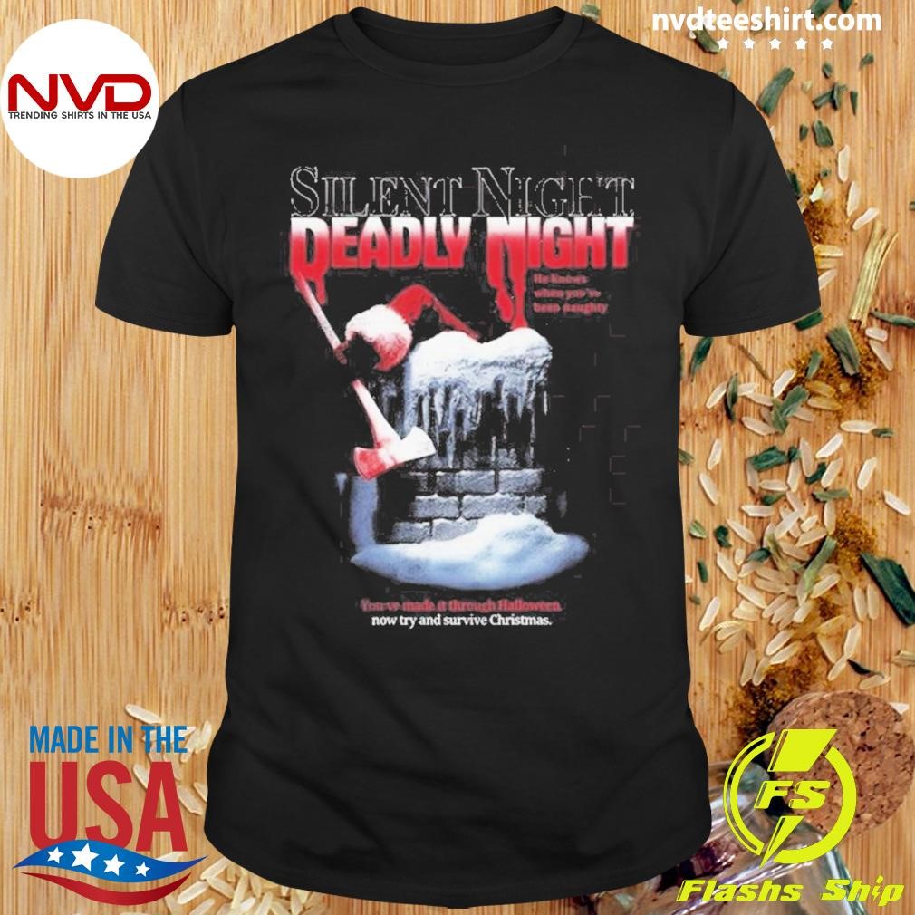 Gutter Garbs Silent Night Deadly Night Shirt