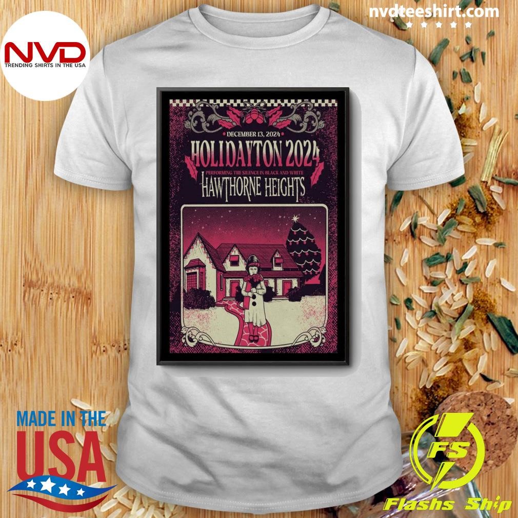 Hawthorne Heights The Brightside In Dayton OH December 13 2024 Shirt