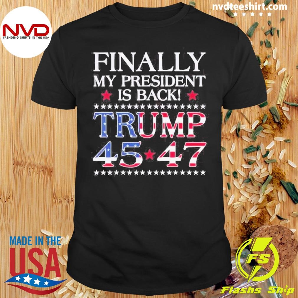 I Love Donald Trump Funny Trump Victory President Election 2024 Shirt