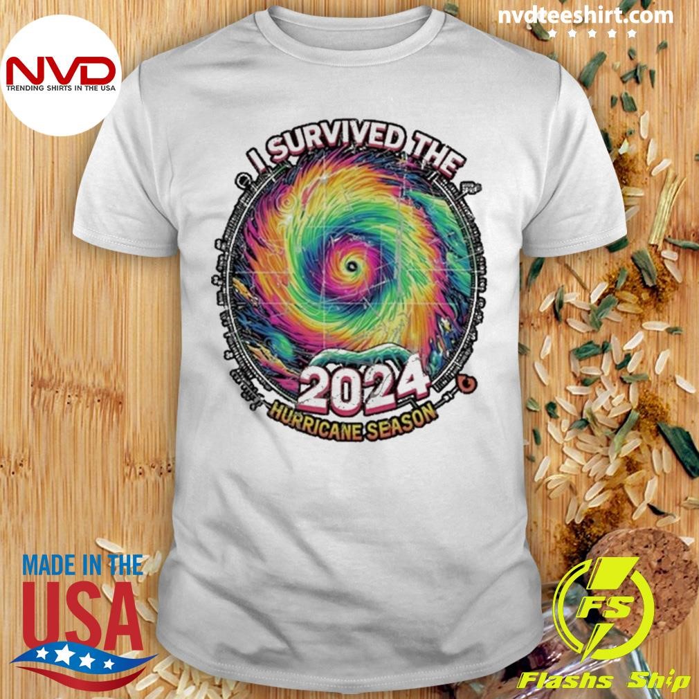 I Survived The Hurricane Season 2024 Vintage Shirt