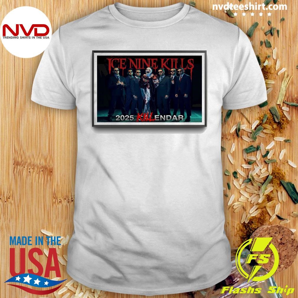 Ice Nine Kills Killendar Holiday 2025 Shirt