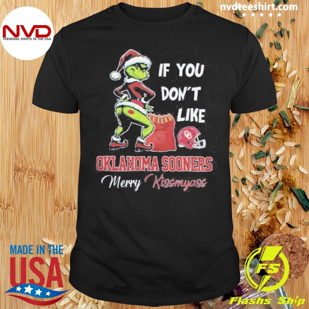 If You Don’t Like Oklahoma Sooners Merry Kissmyass 2024 Shirt