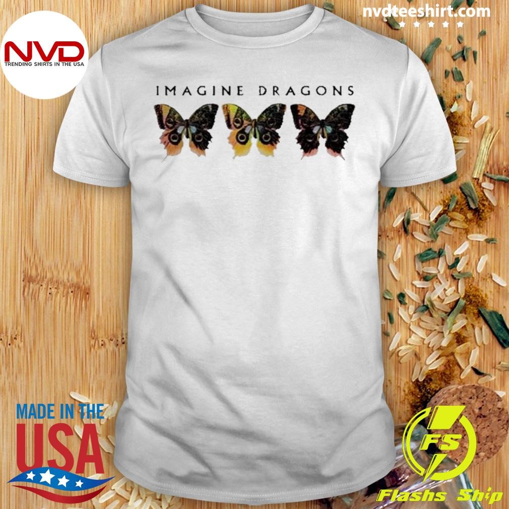 Imagine Dragons Loom Butterfly Shirt