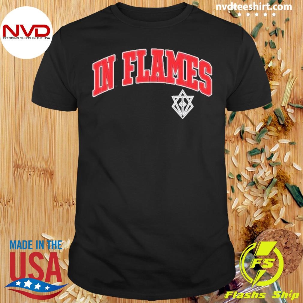 In Flames Collegiate Logo 2024 Shirt