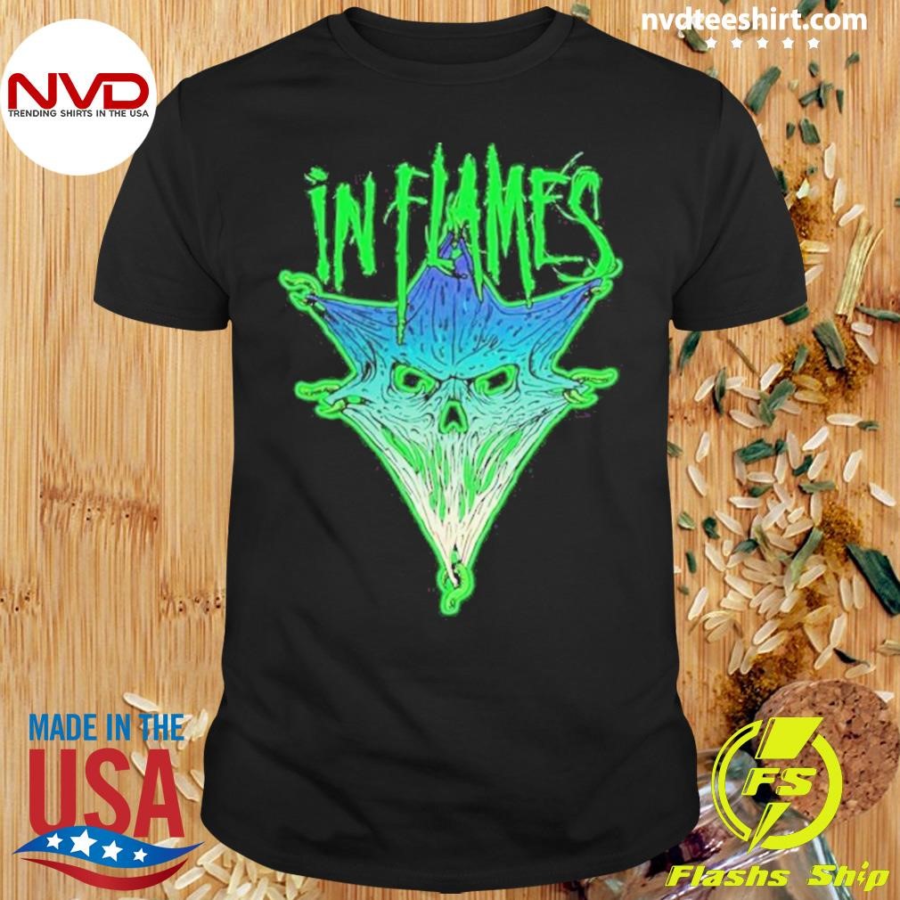 In Flames Pierced Jester Shirt