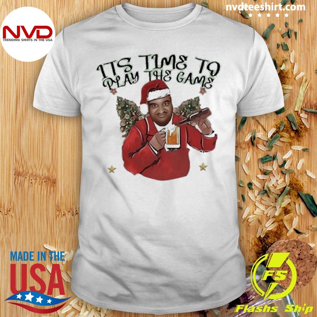 It’s Time To Play The Game Green Christmas Sweater Shirt