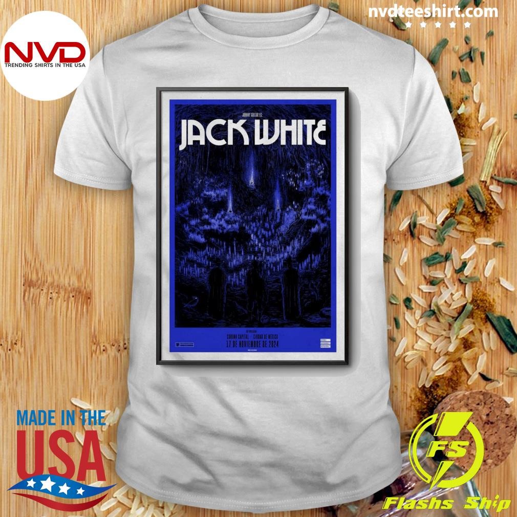 Jack White Nov 16 2024 Corona Capital In Mexico City Shirt