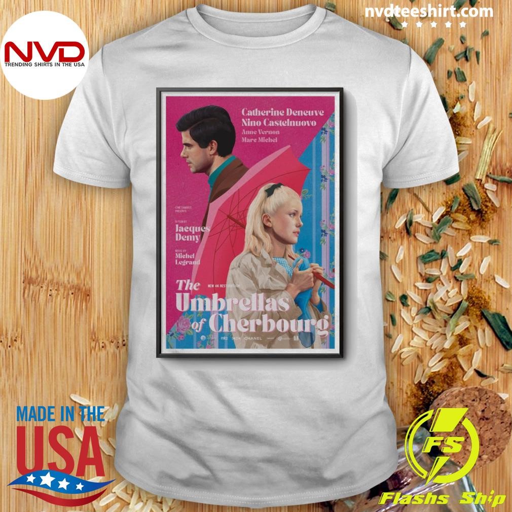 Jacques Demy The Umbrellas Of Cherbourg 2024 Tour Royal In LA Shirt