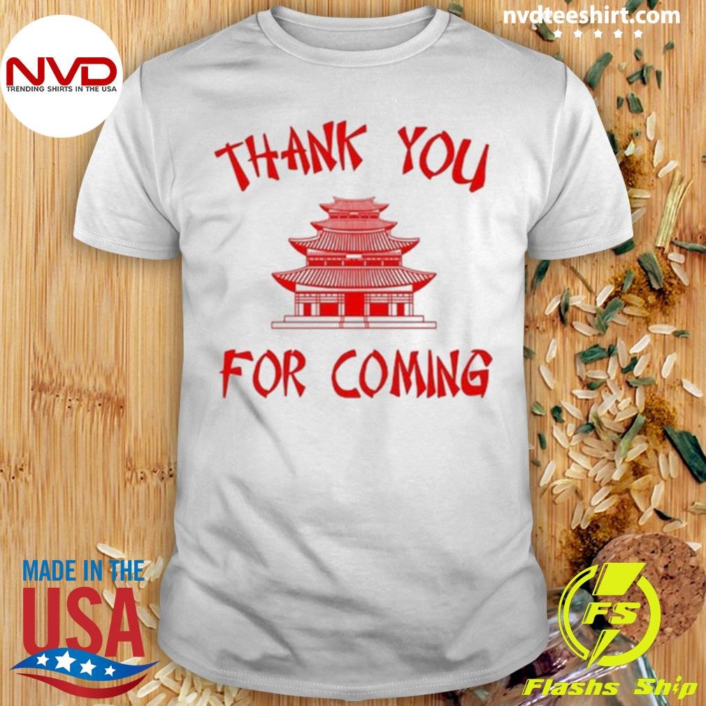 Johnny Bananas Thank You For Coming 2024 Shirt