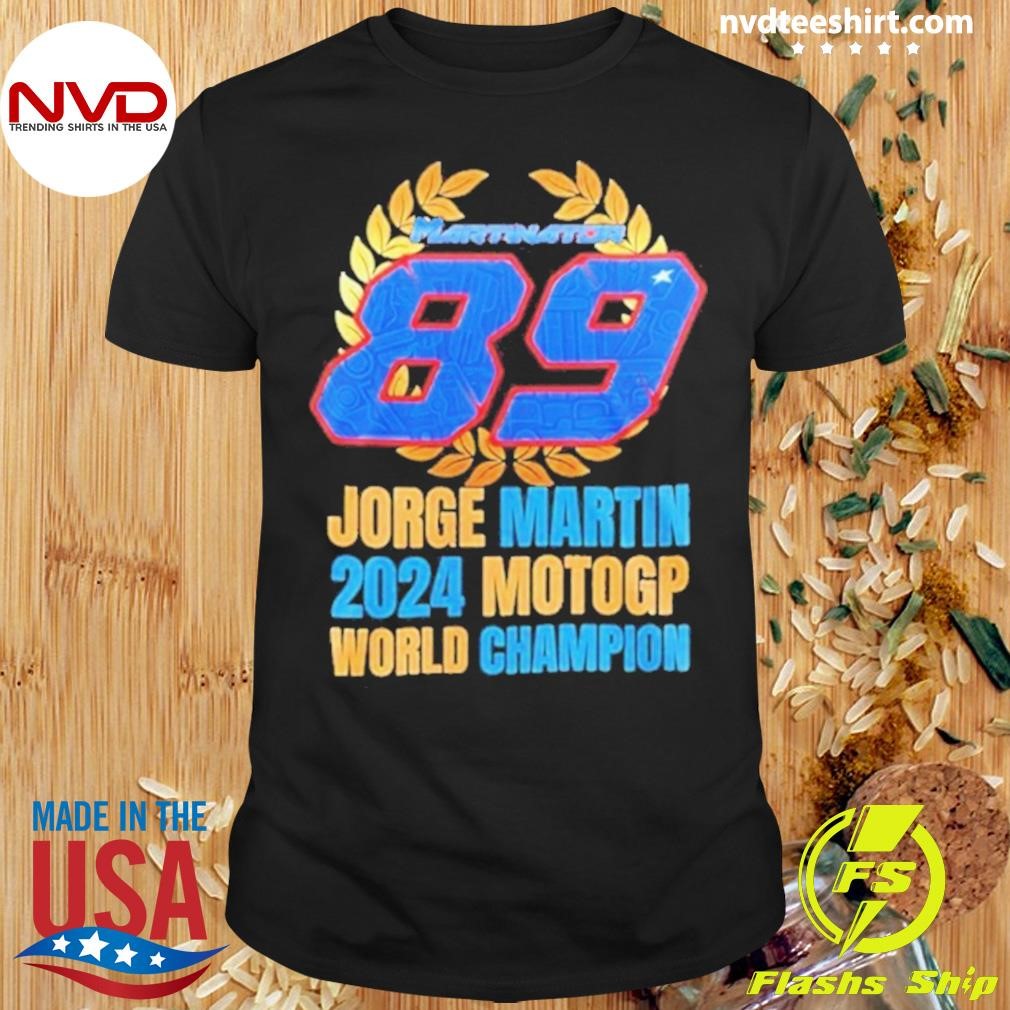 Jorge Martin Motogp World Champion 2024 Shirt