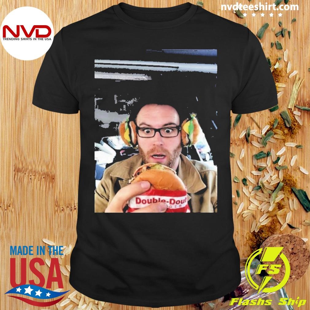 Joshua Gates Hamburger Shirt