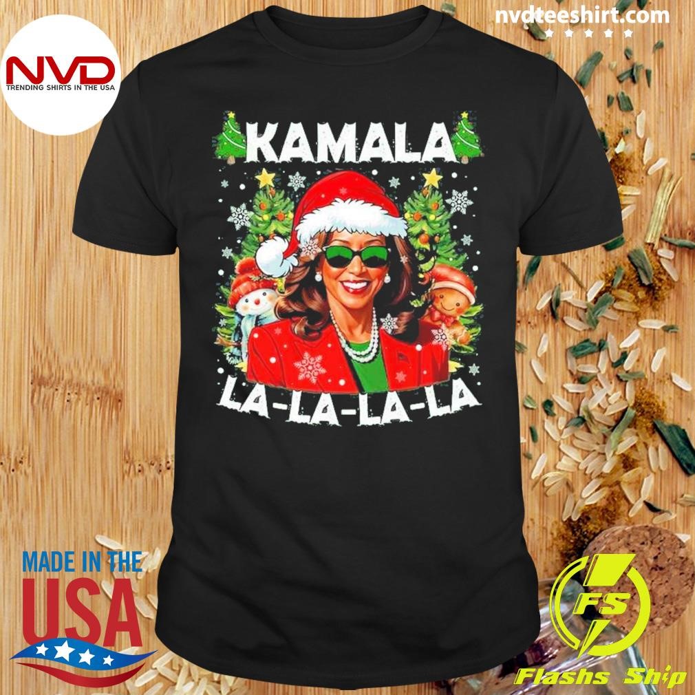 Kamala Harris Christmas, Kamala La-La-La Election Predictions 2024 Winner Shirt