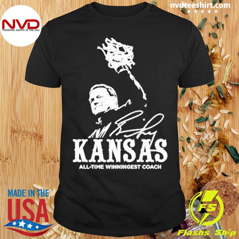 Kansas All Time Winningest Coach 2024 Shirt