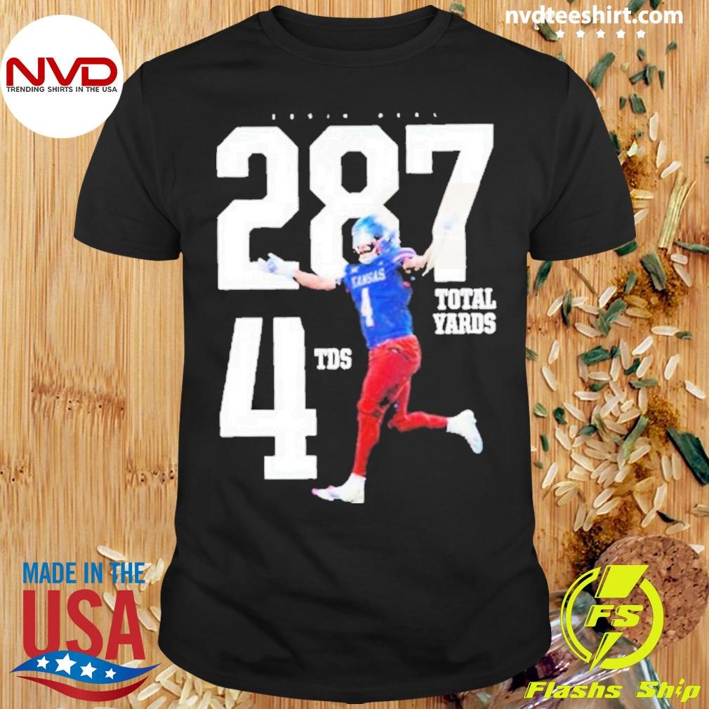 Kansas Devin Neal 287 Total Yards 4 Tds Shirt