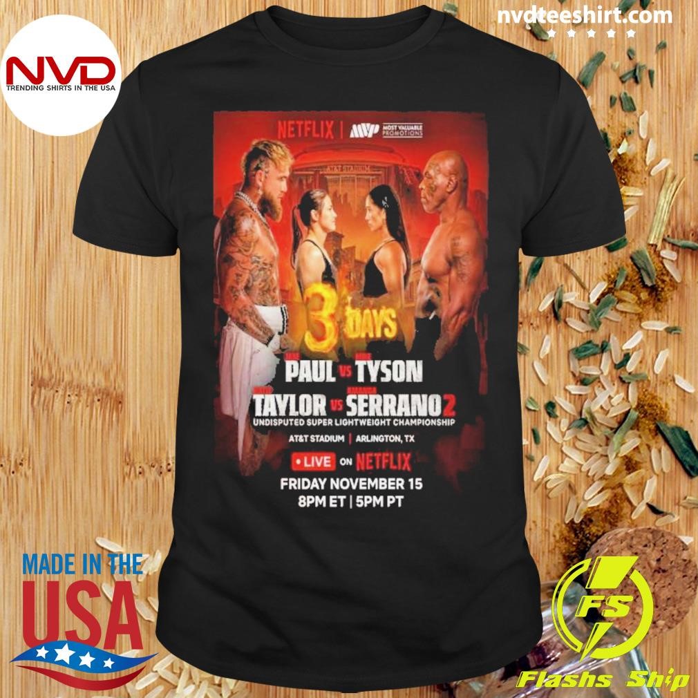 Katie Taylor Vs Amanda Serrano 2 Nov 15 2024 Lightweight Championship Shirt