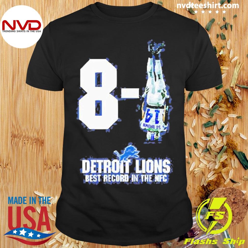 Lions Are 8-1 Best Record In The Nfc 2024 Shirt