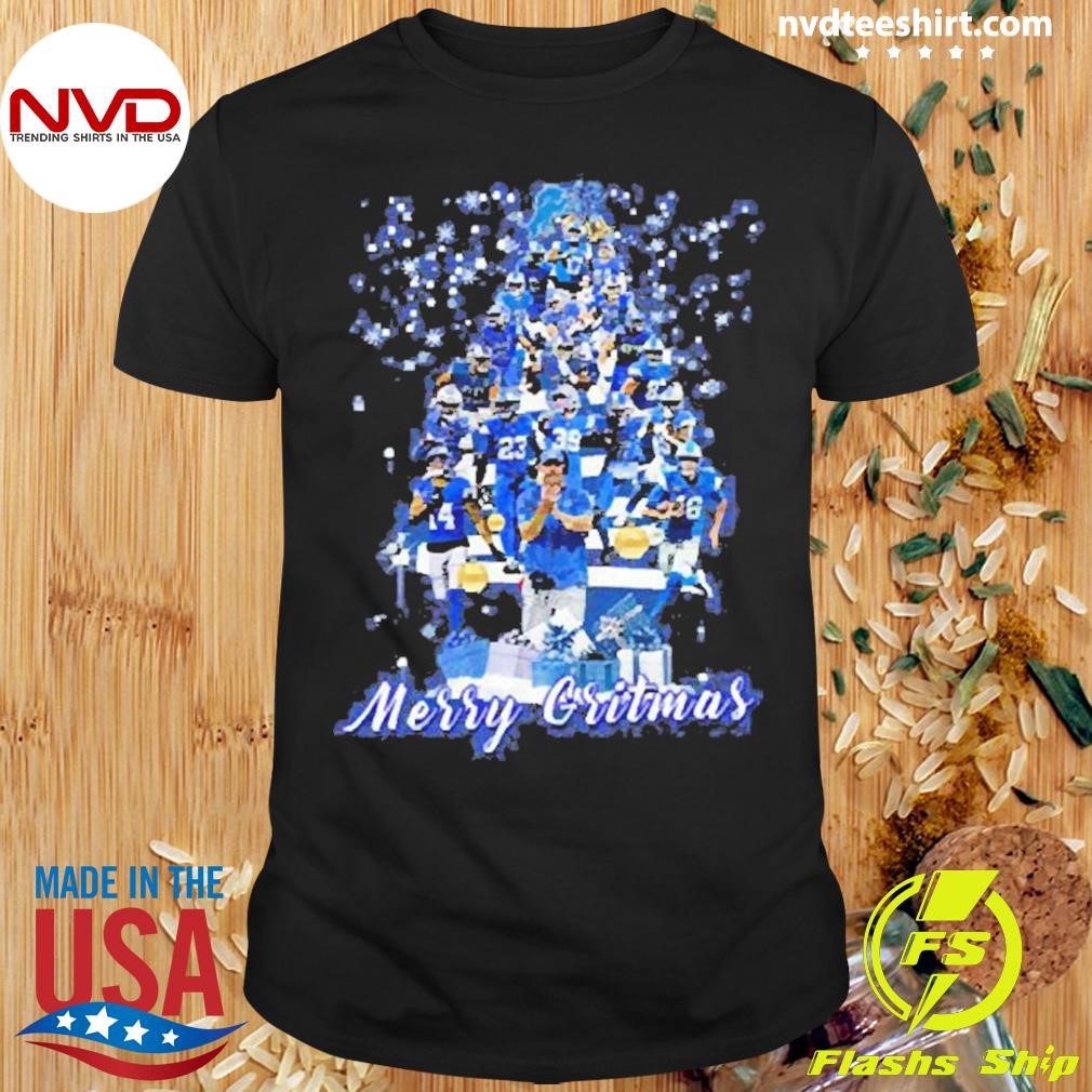 Lions Merry Gritmas 2024 Shirt