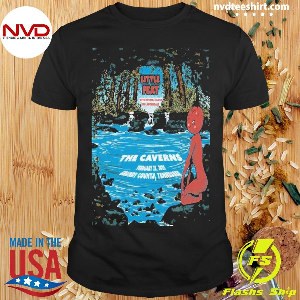 Little Feat The Caverns Pelham, TN Feb 22 2025 Tour Shirt