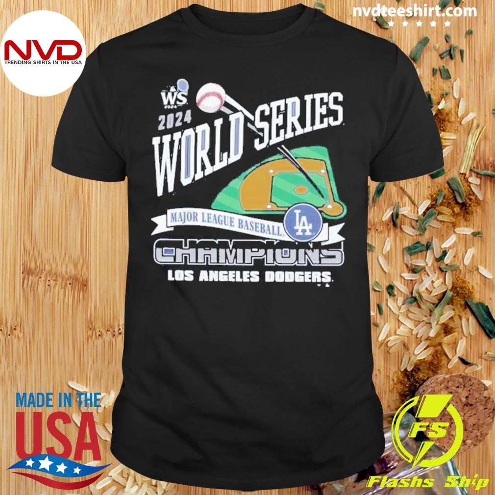 Los Angeles Dodgers 2024 World Series Champion Out Of The Park Shirt