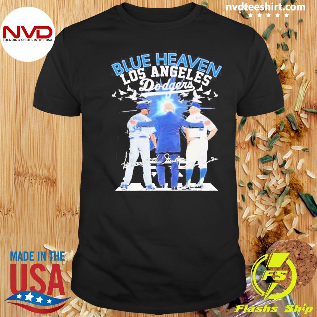 Los Angeles Dodgers Blue Heaven Valenzuela Lasorda Mike Scioscia 2024 Shirt