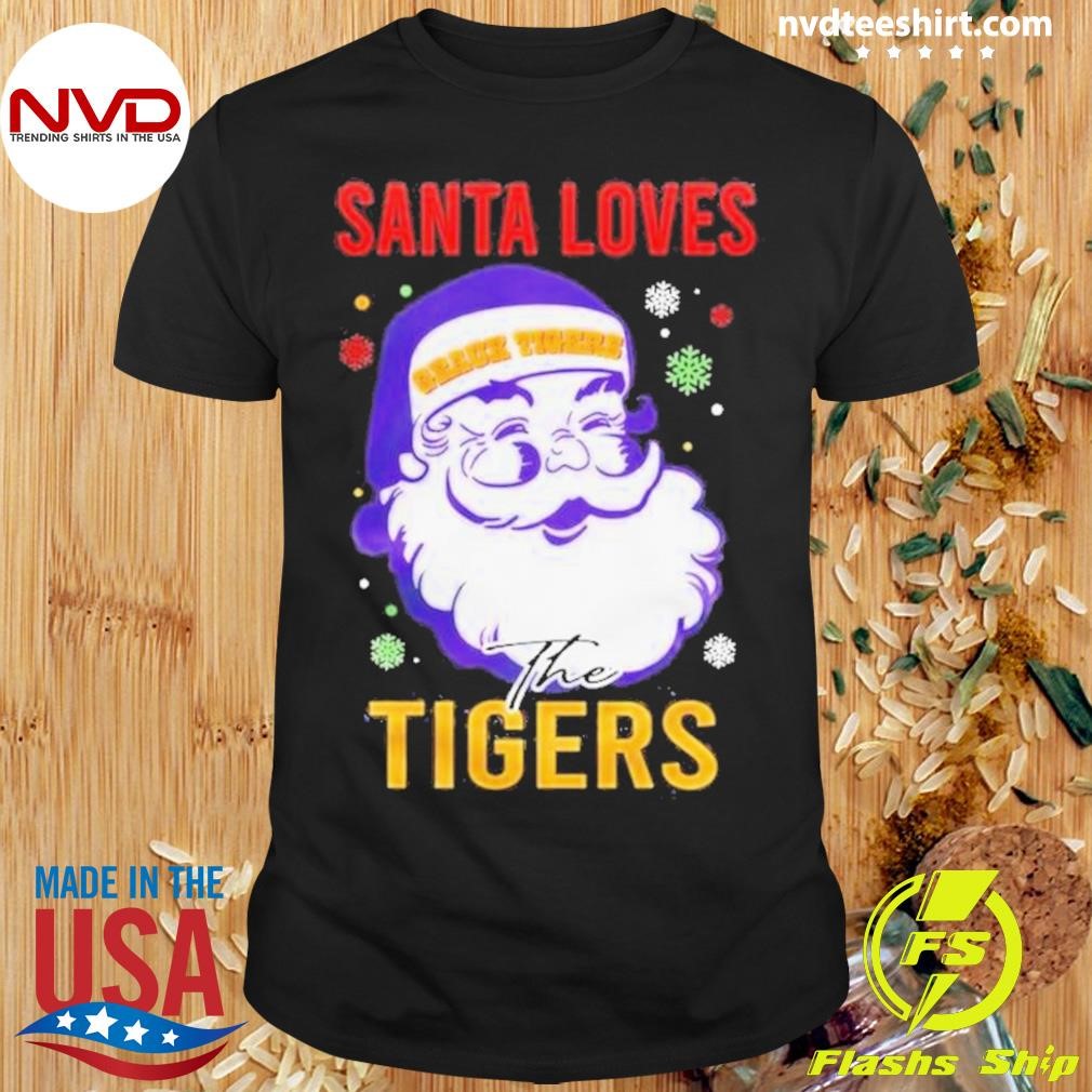 Lsu Tigers Santa’s Favorite Christmas Shirt