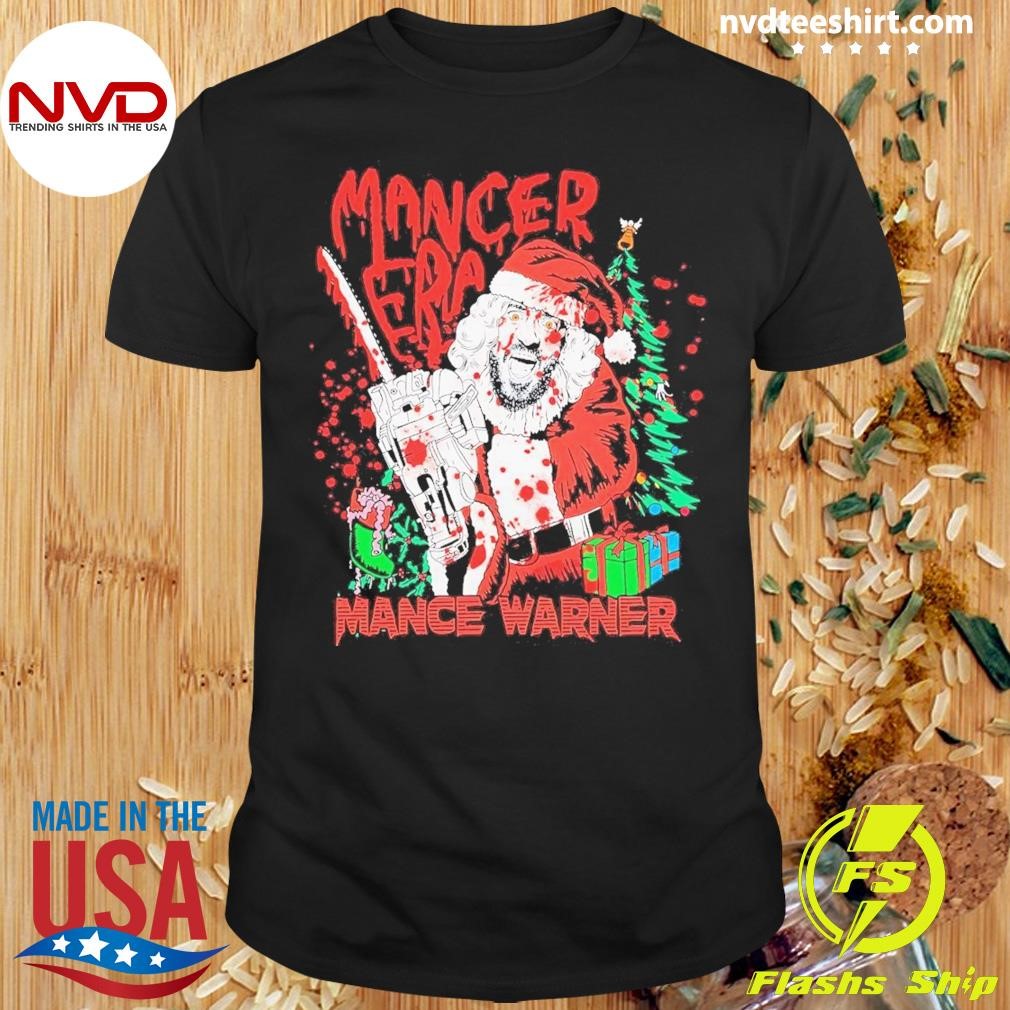 Mancer Era Mance Warner Christmas 2024 Shirt