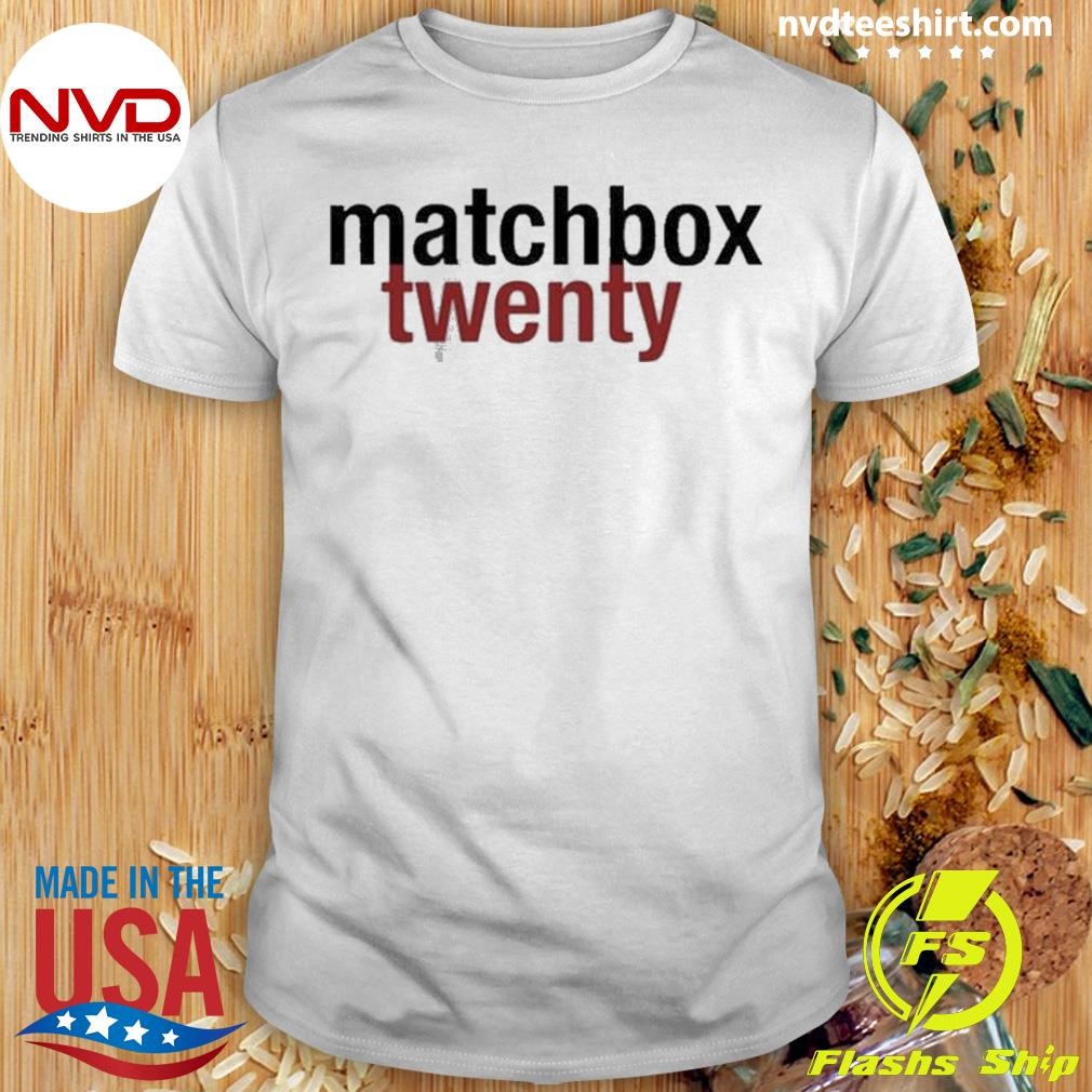 Matchbox Twenty Logo 2024 Shirt