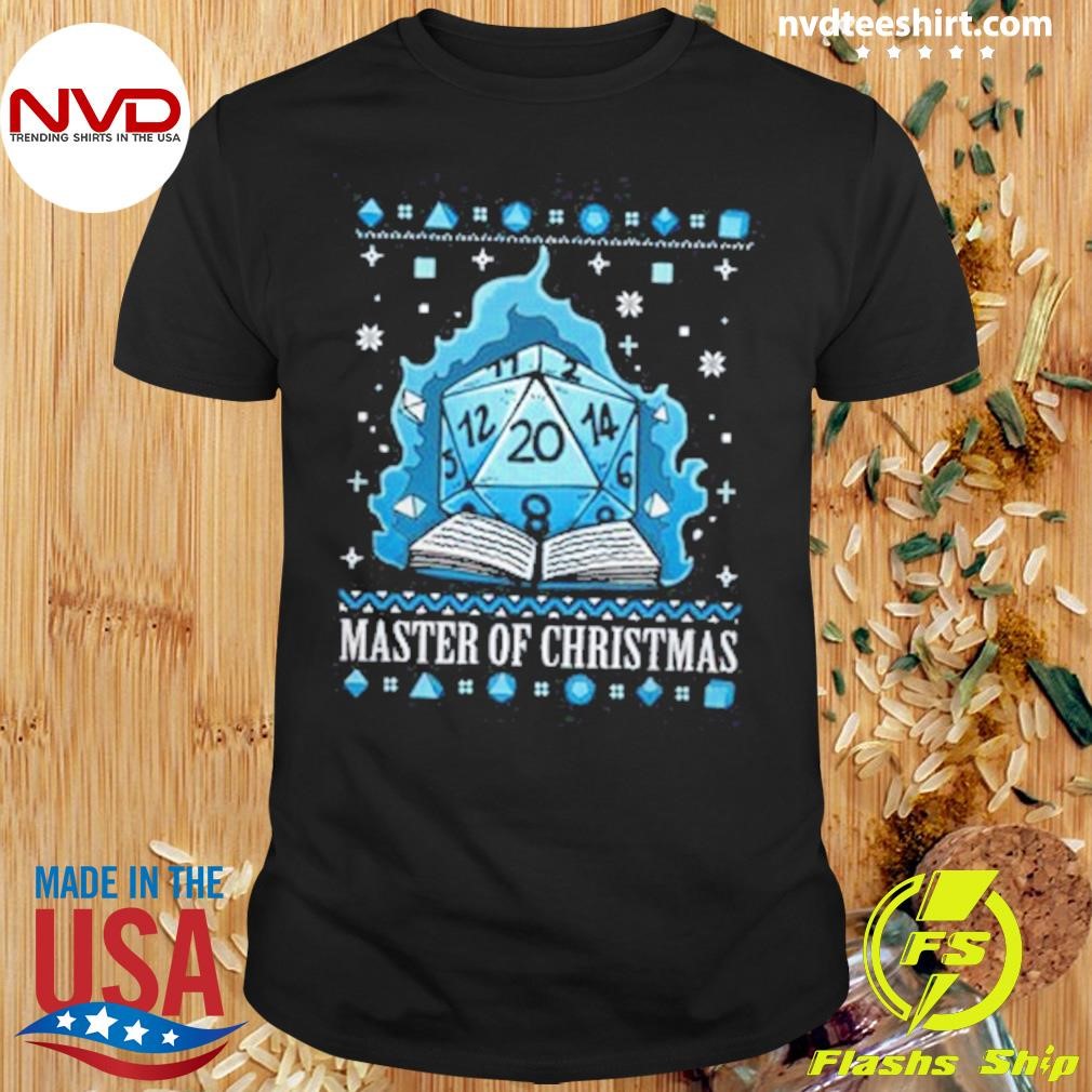 Merry Christmas Ugly Christmas Master Of Christmas 2024 Shirt