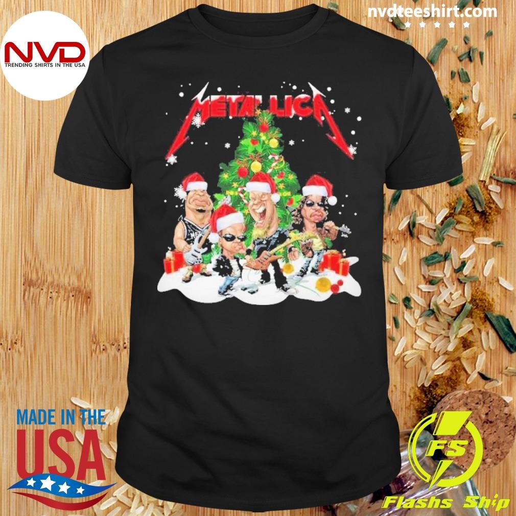 Metallica Happy Holiday Christmas 2024 Shirt