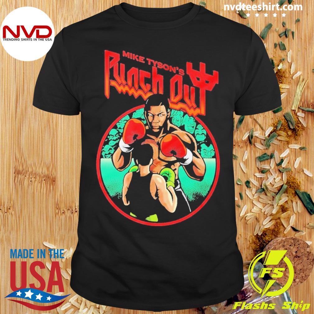 Mike Tyson Punch Out Breaking the Jaw Shirt