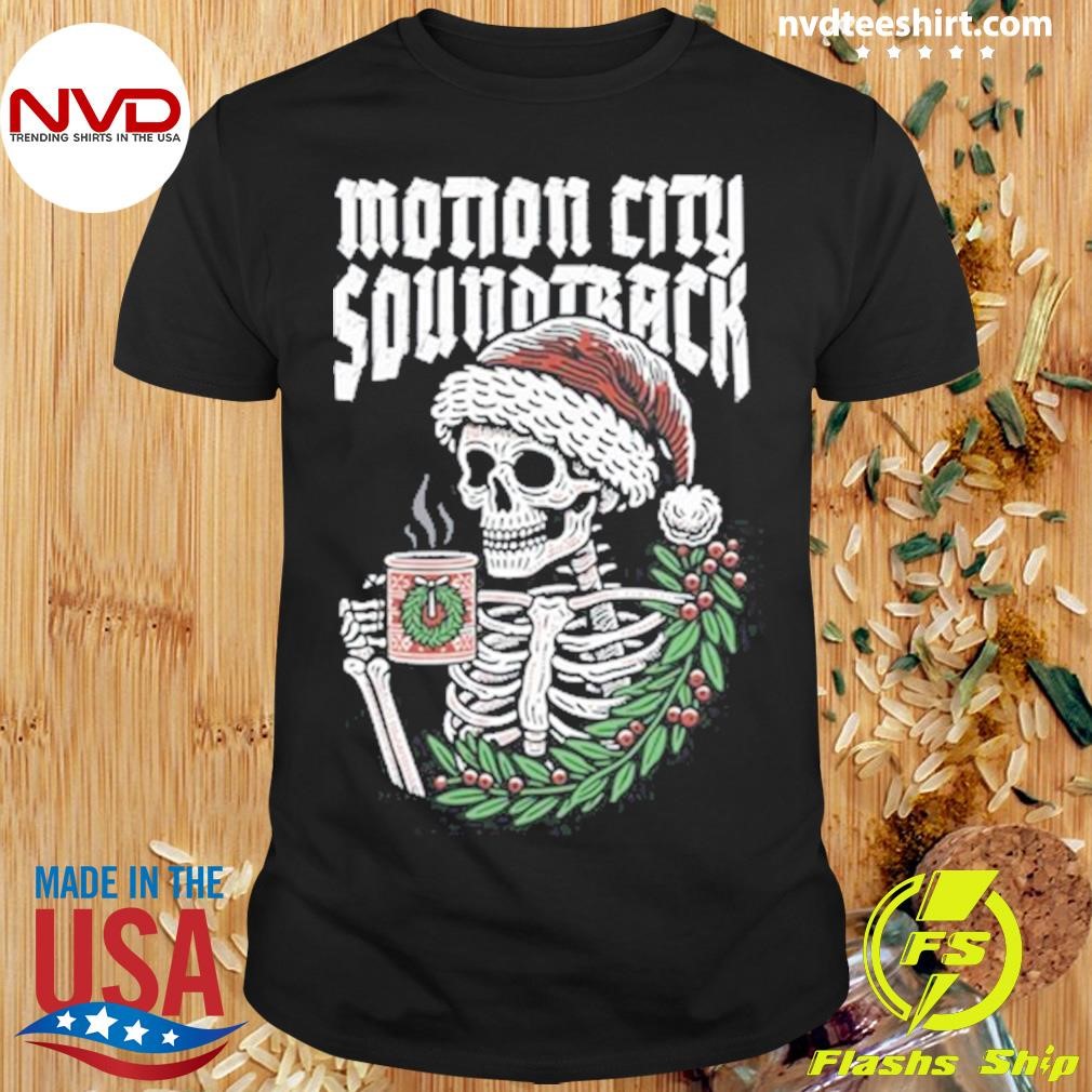 Motion City Soundtrack Skeleton Xmas Christmas Shirt