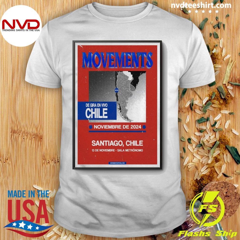 Movements November 13, 2024 Santiago, Chile Event Shirt