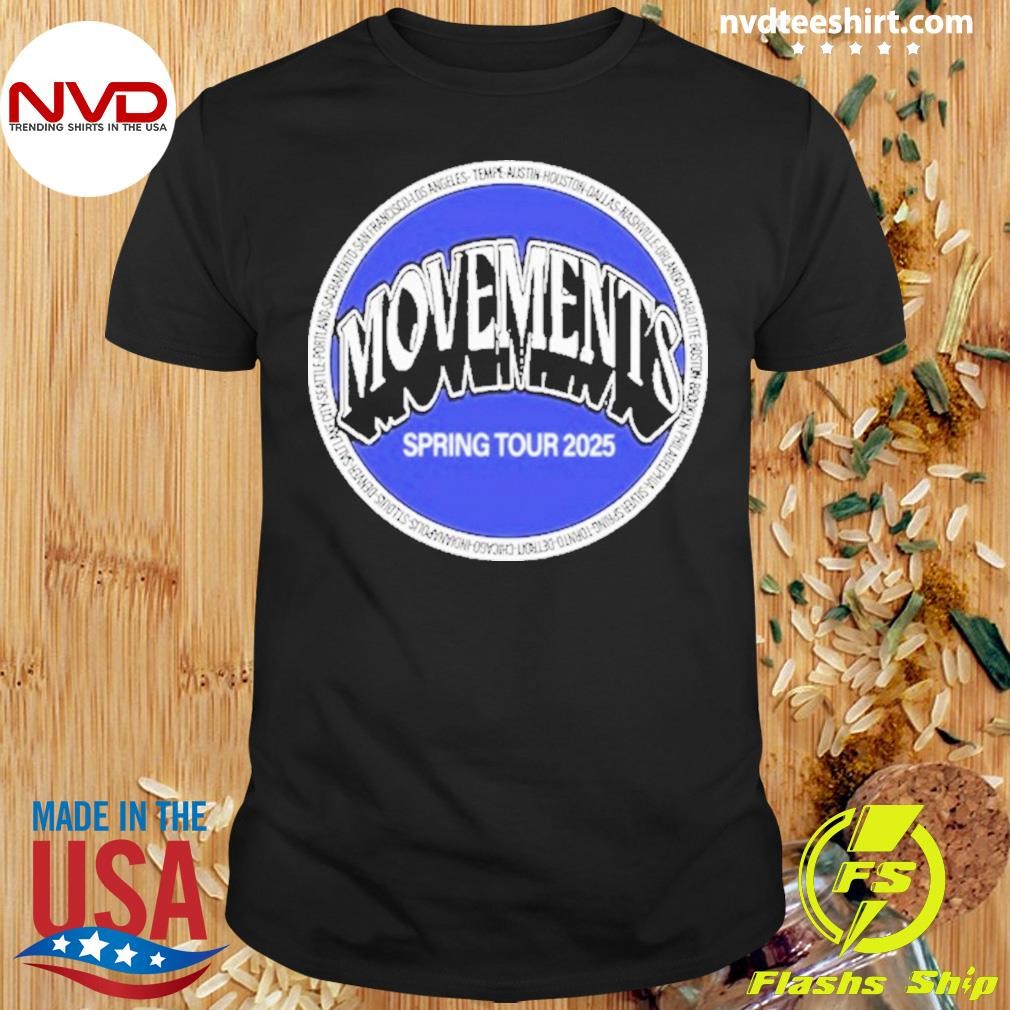 Movements Spring 2025 Tour Shirt