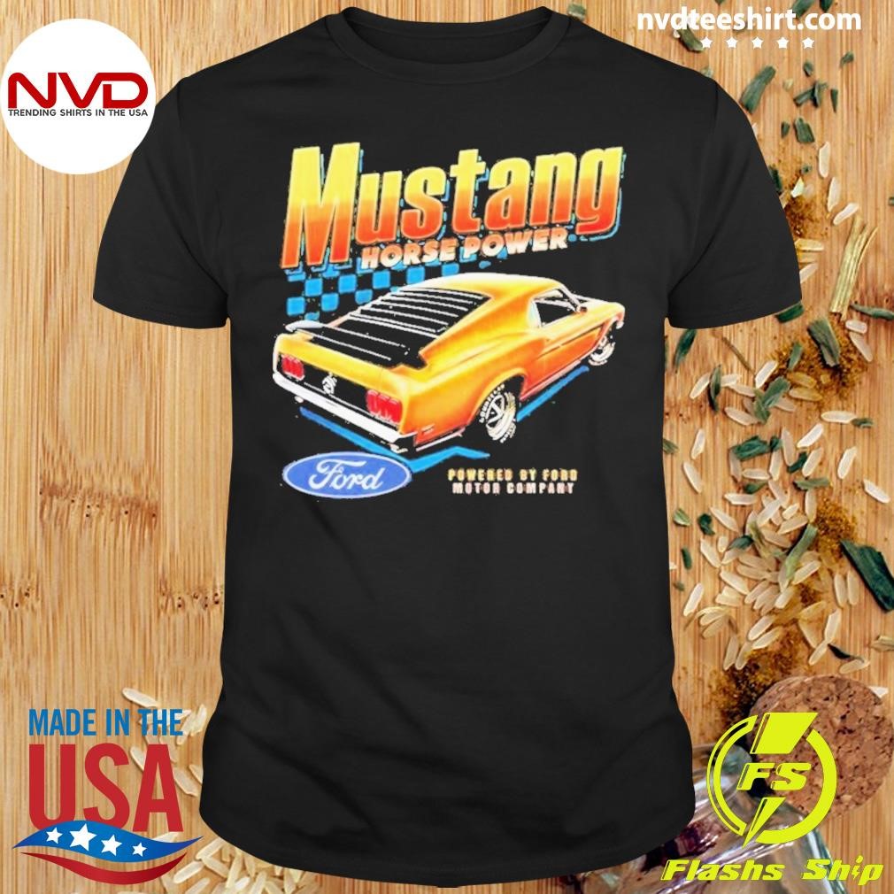 Mustang Horse Power Ford Shirt