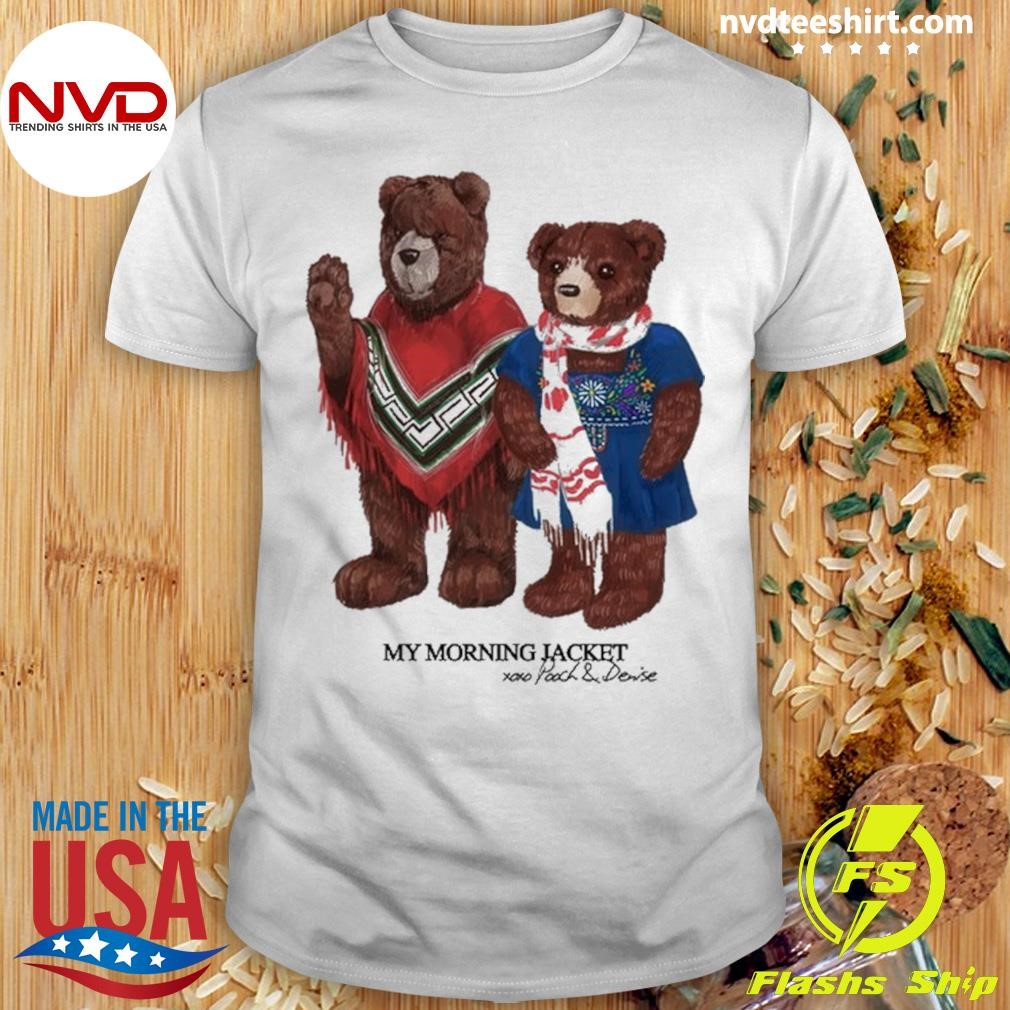 My Morning Jacket Pooch & Denise Bears Children's 2024 Shirt