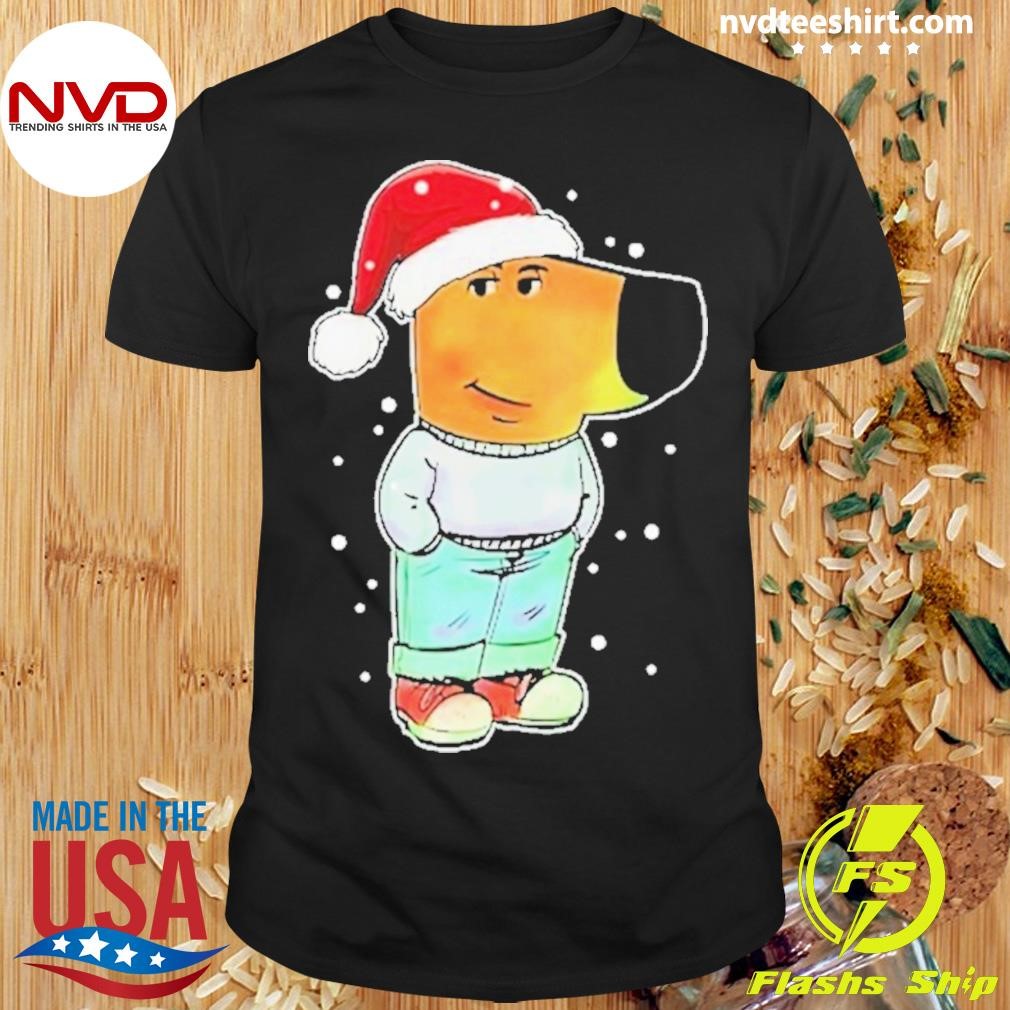 My New Character Is A Chill Guy Funny Christmas Dog Meme Shirt