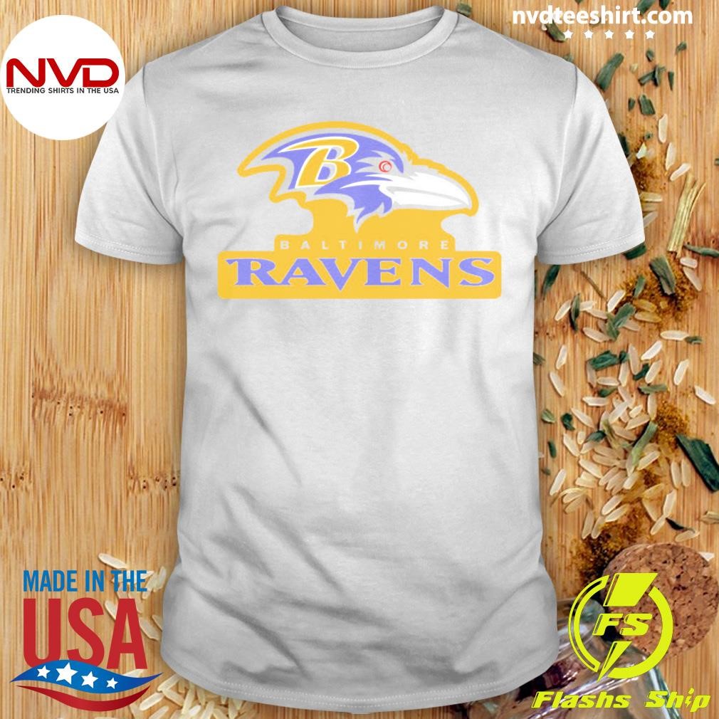 NFL Football Baltimore Ravens Logo Shirt