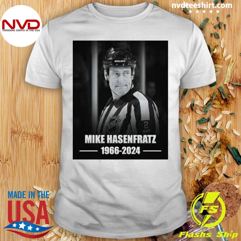 NHL Public Relations Mike Hasenfratz 1966-2024 Shirt