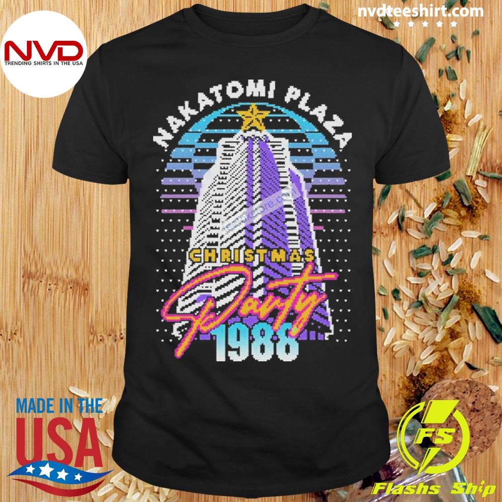 Nakatomi Plaza Christmas Party 1988 Xmas 2024 Shirt