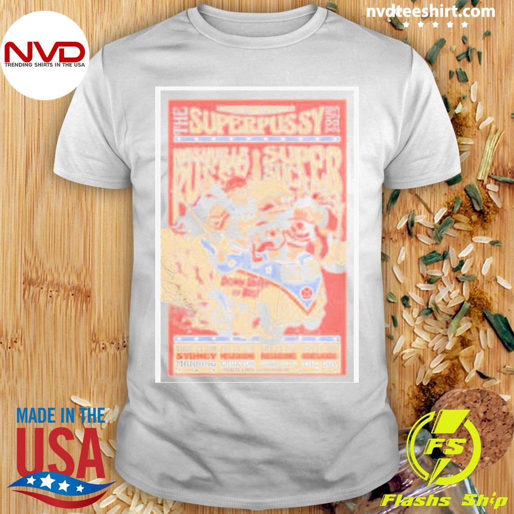 Nashville Pussy & The Supersuckers SuperPussy Tour 2025 Shirt