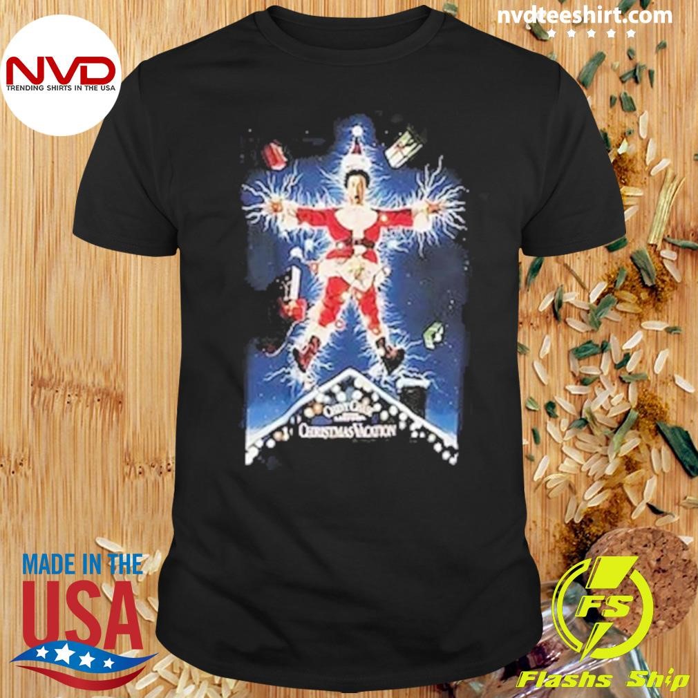 National Lampoon's Christmas Vacation Men's Navy Shirt