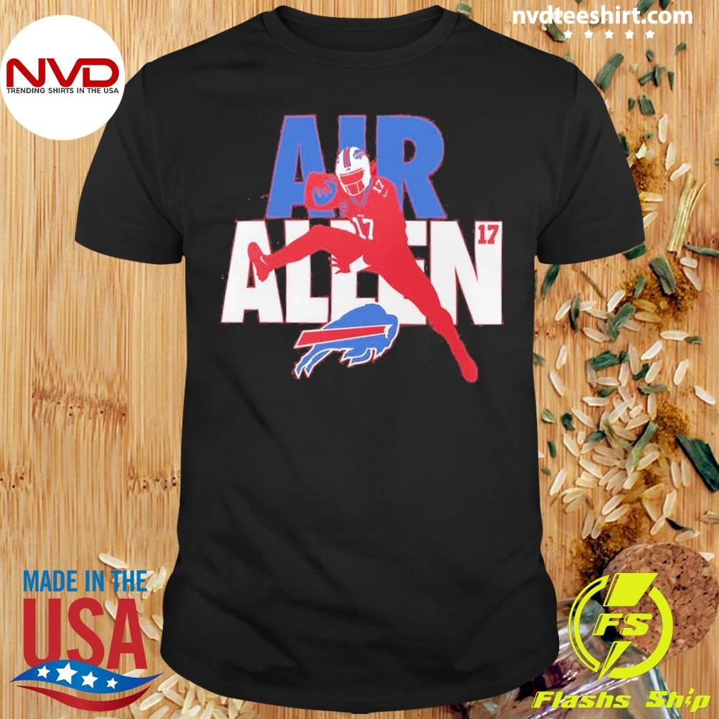 Nike Buffalo Bills Josh Allen Air Allen Hurdle Shirt