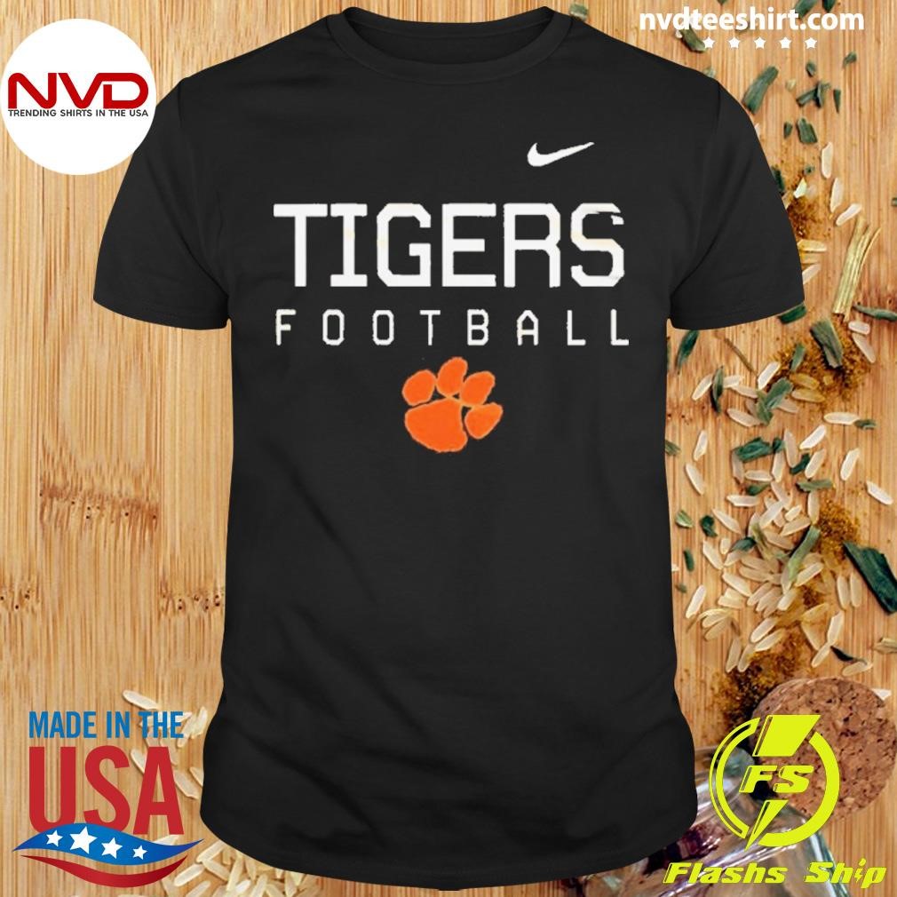 Nike Clemson Tigers Football Military Appreciation Shirt